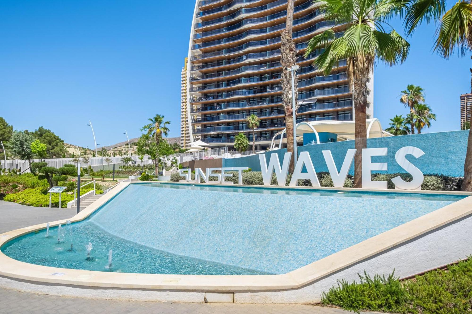 Sunset Waves 18-35 Poniente Beach Resort Μπένιντορμ Εξωτερικό φωτογραφία